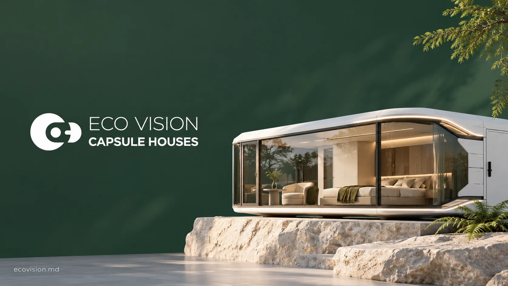 Ecovision.md – Website prezentare case modulare ecologice